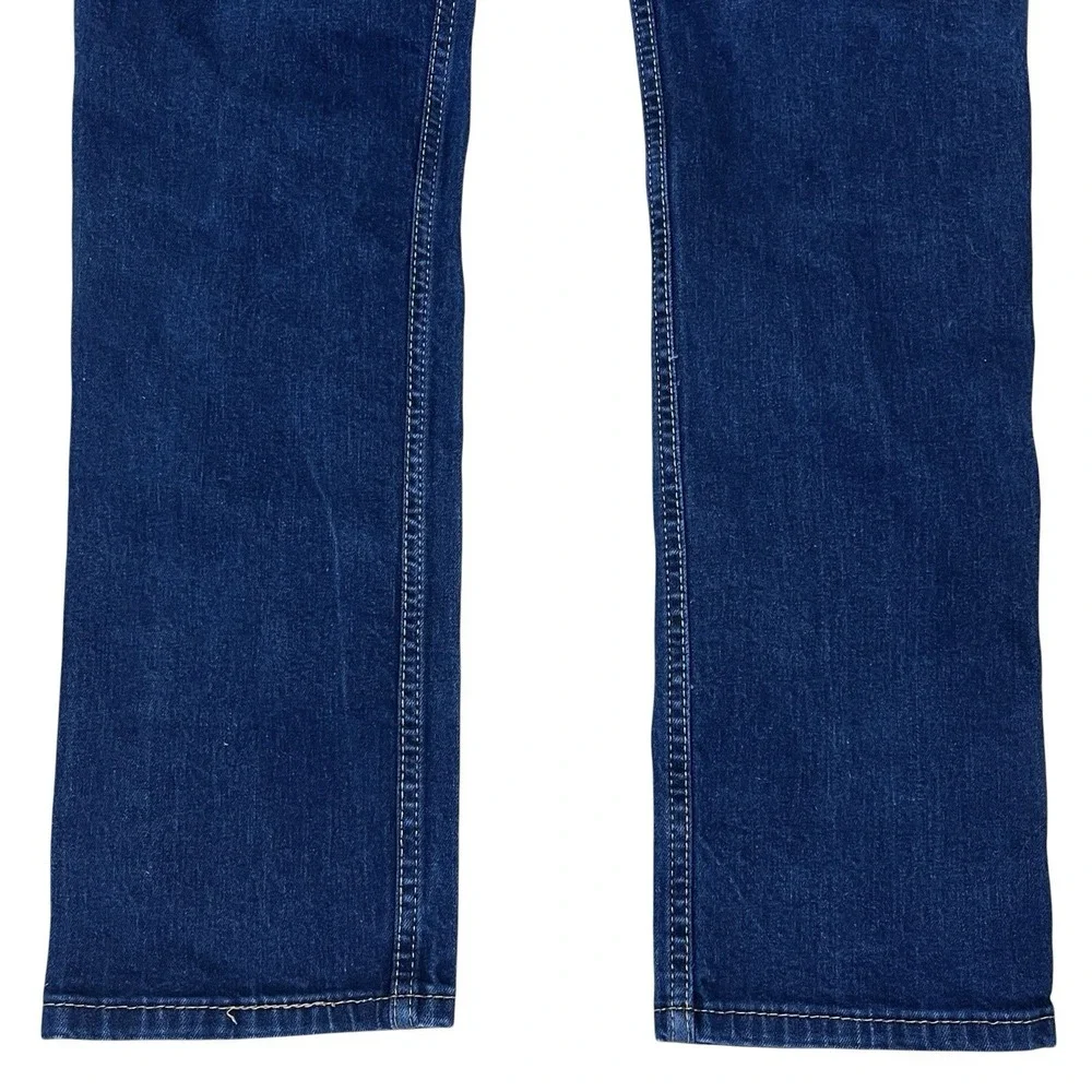 Levi's 511 Slim Straight Jeans Mens 34x32 (Fits 34x31) Dark Wash Blue Denim